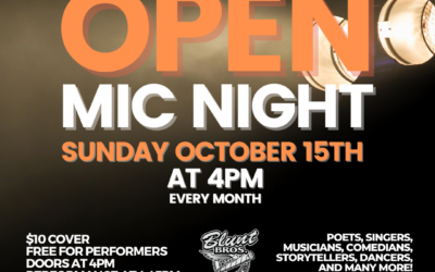 Blunt Bros Open Mic Night – Oct 15