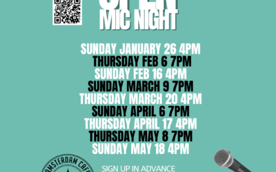 Open Mic Night – Puff Puff Perform – jan 26